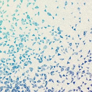 Abstract geometric background. Appealing scattered low poly triangles with .. イラスト素材