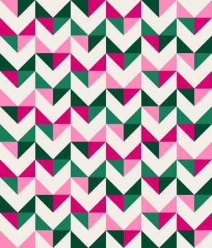 Abstract geometric background, Bauhaus style, seamless vector geo pattern, .. Stock Illustration