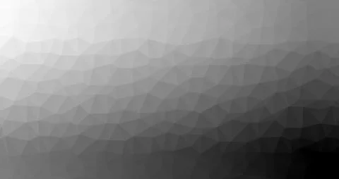 Abstract geometric background of black and grey triangular polygons Stock Illustration