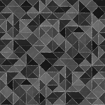 Abstract geometric background with blackboard Illustrazione stock