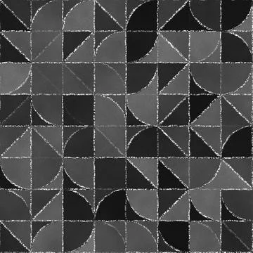 Abstract geometric background with blackboard Illustrazione stock