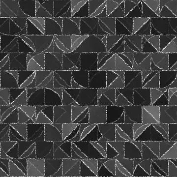 Abstract geometric background with blackboard Illustrazione stock