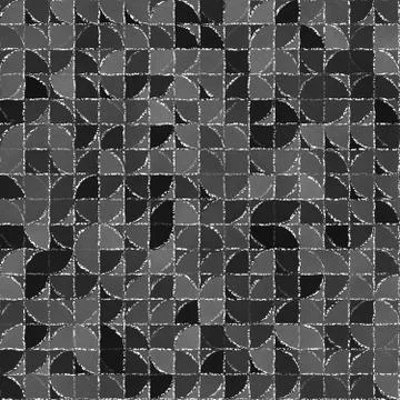 Abstract geometric background with blackboard Illustrazione stock