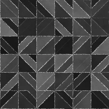 Abstract geometric background with blackboard Illustrazione stock