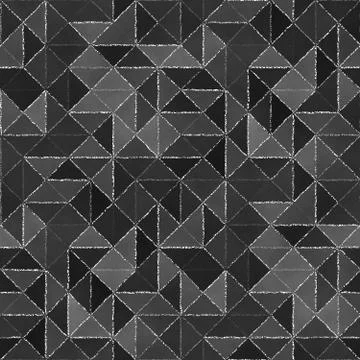 Abstract geometric background with blackboard Illustrazione stock