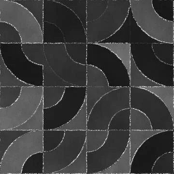 Abstract geometric background with blackboard Illustrazione stock