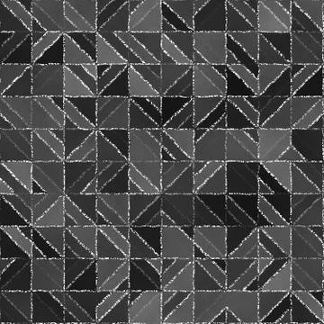 Abstract geometric background with blackboard Illustrazione stock