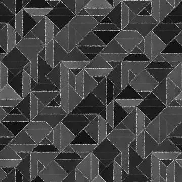 Abstract geometric background with blackboard Illustrazione stock