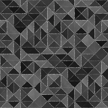 Abstract geometric background with blackboard Illustrazione stock