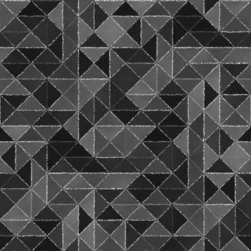 Abstract geometric background with blackboard Illustrazione stock