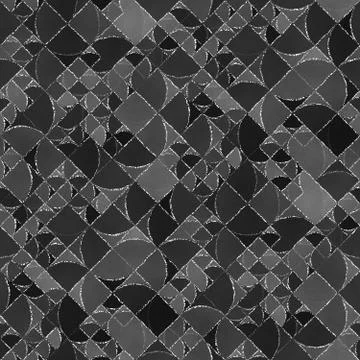 Abstract geometric background with blackboard Illustrazione stock