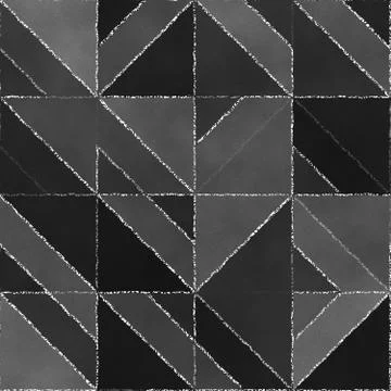 Abstract geometric background with blackboard Illustrazione stock