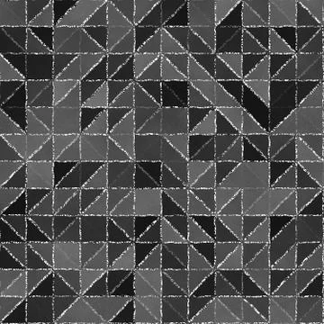Abstract geometric background with blackboard Illustrazione stock
