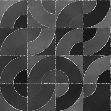 Abstract geometric background with blackboard Illustrazione stock
