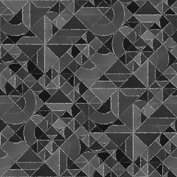 Abstract geometric background with blackboard Illustrazione stock