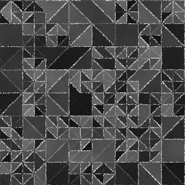Abstract geometric background with blackboard Illustrazione stock