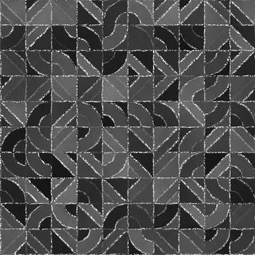 Abstract geometric background with blackboard Illustrazione stock