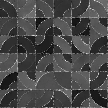 Abstract geometric background with blackboard Illustrazione stock