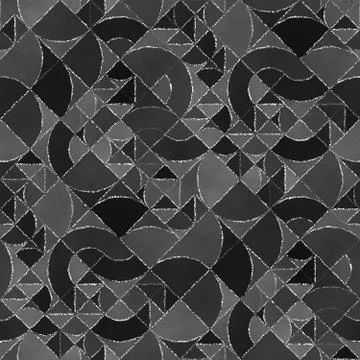 Abstract geometric background with blackboard Illustrazione stock