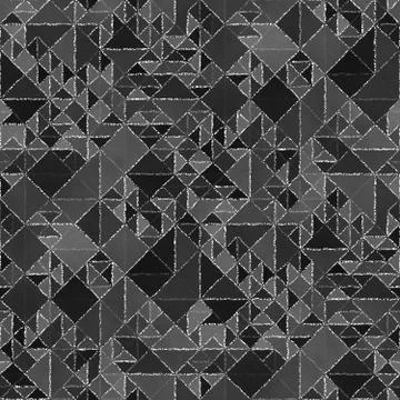 Abstract geometric background with blackboard Illustrazione stock