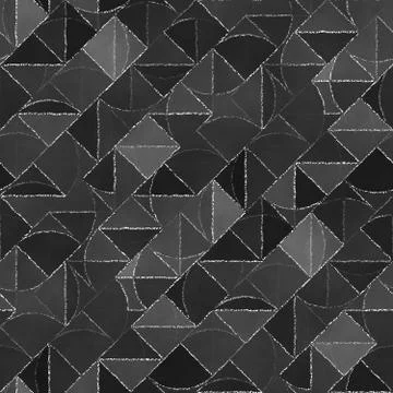 Abstract geometric background with blackboard Stock Illustration