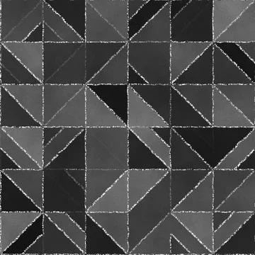 Abstract geometric background with blackboard Illustrazione stock