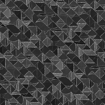 Abstract geometric background with blackboard Illustrazione stock