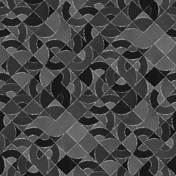 Abstract geometric background with blackboard Illustrazione stock