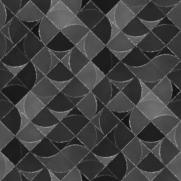 Abstract geometric background with blackboard Illustrazione stock