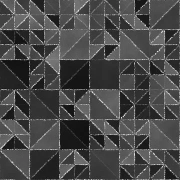 Abstract geometric background with blackboard Illustrazione stock