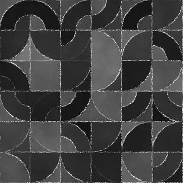 Abstract geometric background with blackboard Illustrazione stock