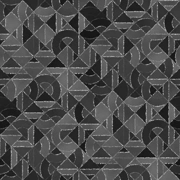Abstract geometric background with blackboard Illustrazione stock