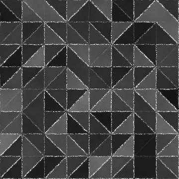 Abstract geometric background with blackboard Illustrazione stock