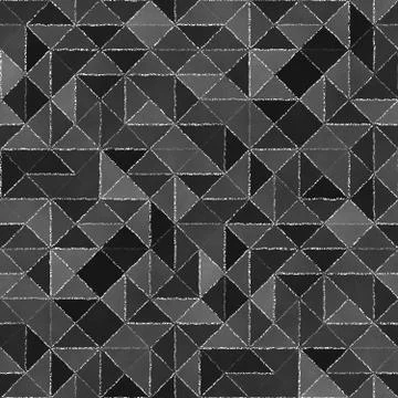 Abstract geometric background with blackboard Illustrazione stock