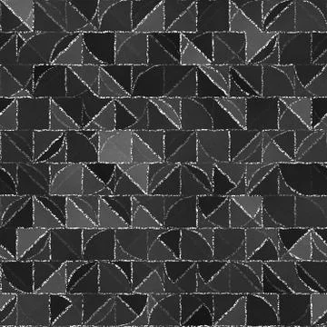 Abstract geometric background with blackboard Illustrazione stock