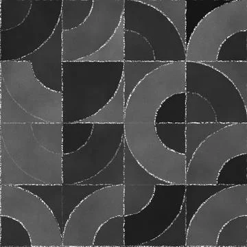 Abstract geometric background with blackboard Illustrazione stock