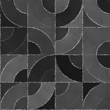 Abstract geometric background with blackboard Illustrazione stock