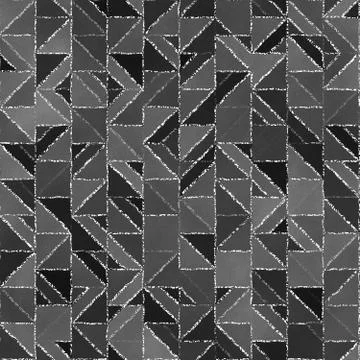 Abstract geometric background with blackboard Illustrazione stock