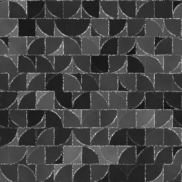 Abstract geometric background with blackboard Illustrazione stock