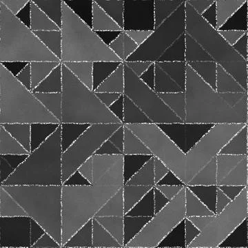 Abstract geometric background with blackboard Illustrazione stock
