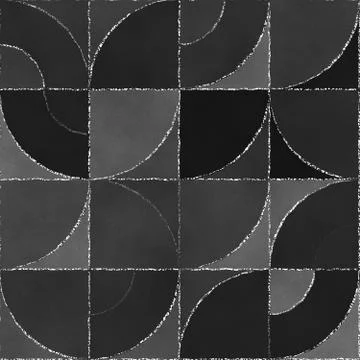 Abstract geometric background with blackboard Illustrazione stock
