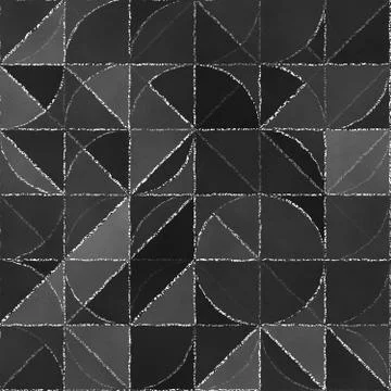 Abstract geometric background with blackboard Illustrazione stock
