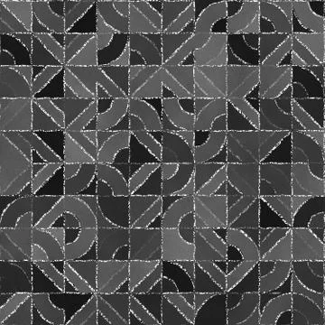 Abstract geometric background with blackboard Illustrazione stock