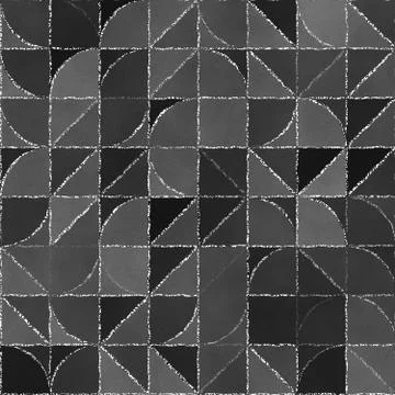 Abstract geometric background with blackboard Illustrazione stock