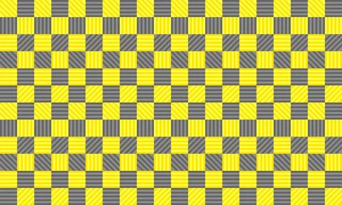 Abstract geometric background with a blend of 2 solid gray and yellow Stock Illustration