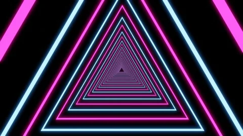 Abstract geometric background in blue and pink colors moving in seamless re.. Stock Footage 249245259