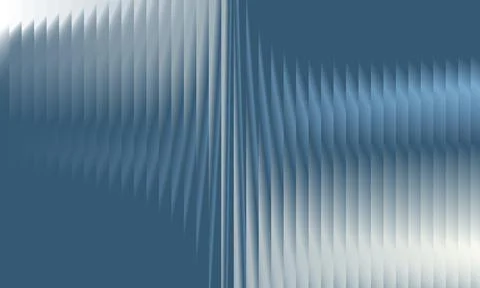 Abstract geometric background with blue and white sharp vertical wavy lines.. 스톡 일러스트