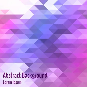 Abstract geometric background. Bright polygon and triangles texture for desig Illustrazione stock