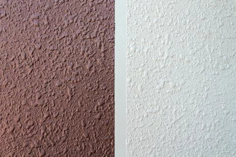 Abstract geometric background of brown and white rectangles Stock Photos