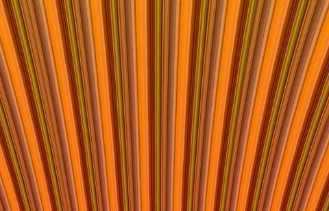 Abstract geometric background brownish orange tone vertical rib effect volume Illustrazione stock